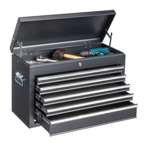 Black drawer metal top - drawer,