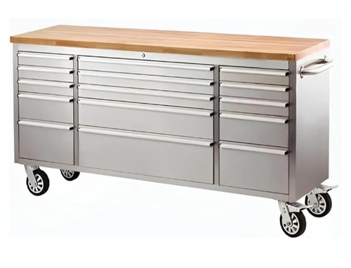 Brushed stainless steel 15 - 72",