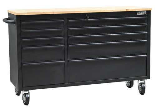 Black steel work - bench, 10