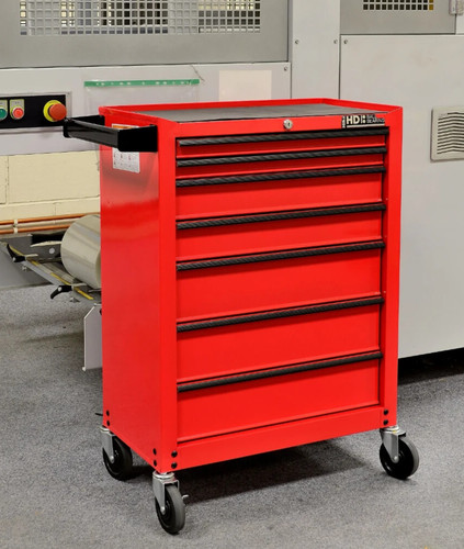 Hilka tool chest trolley red - tool,