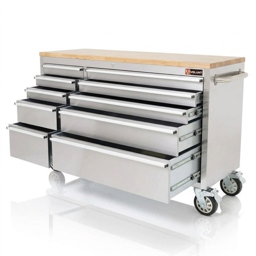 Stainless steel 10 - 10, drawer