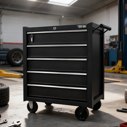 Drawer red tool chest - 5-drawer,
