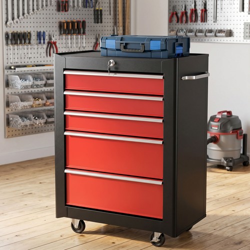 Drawer tool chest - 5-drawer, lockable
